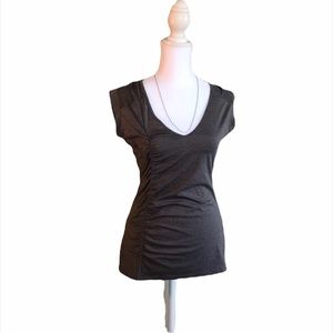 ALO yoga gray active shirt women size XS